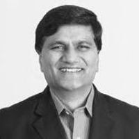 Greyscale Headshot of Mohan Uttarwar, MS