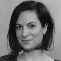 A greyscale headshot of Sasha A. Singh