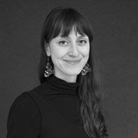 Headshot of Dr. Alice Fleerackers in greyscale.