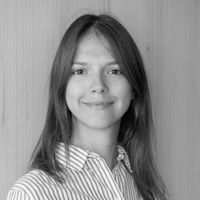 Greyscale image of Lidija Kenjeric