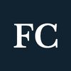White letters "FC" on a navy background.