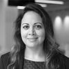 Headshot of Dr. Raeka Aiyar in greyscale.