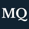White letters "MQ" on a navy background.