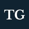White "TG" initials on a dark blue background, styled as a minimalist logo.