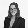 Black and white headshot of Dr. Céline Vandamme.