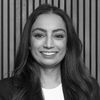 Headshot of Dr. Saleha Patel in grayscale.