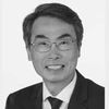 Black and white headshot of Joseph Wu.