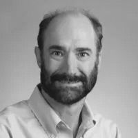 A greyscale headshot of Michael Snyder