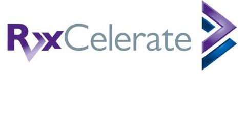 A logo for the brand RxCelerate