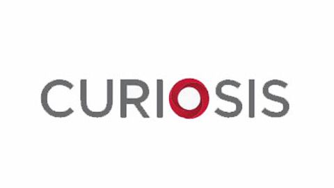 A logo for the brand Curiosis