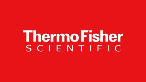 A logo for the brand Thermo Fisher Scientific