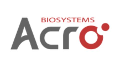 A logo for the brand Acro Biosystems