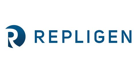 A logo for the brand Repligen Corporation