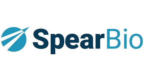 A logo for the brand Spear Bio